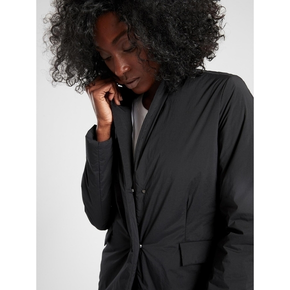 🆕 Athleta Black Evolution Blazer Size Small - Picture 4 of 11